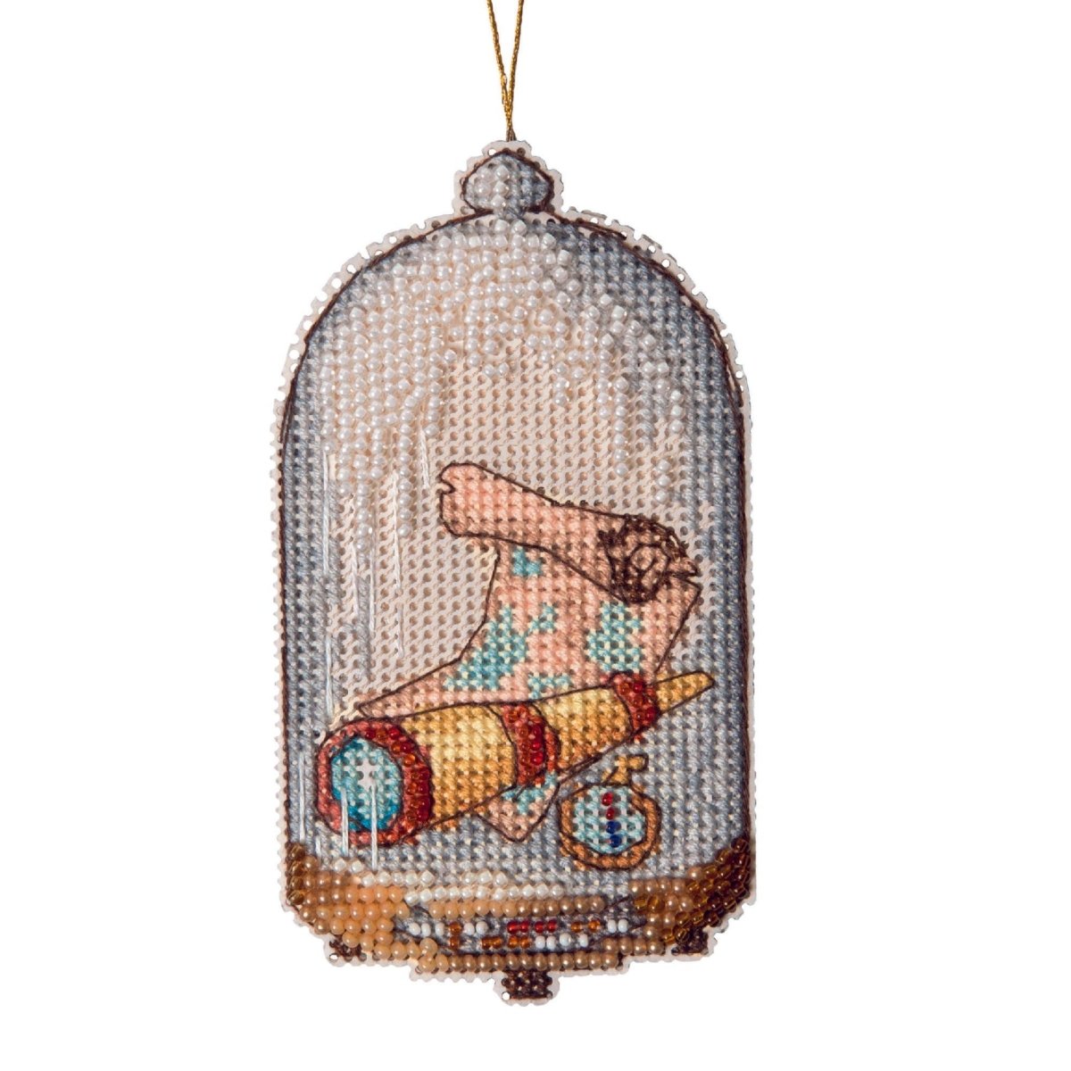 CRYSTAL ART CAPTAIN In Search of Treasures Counted Cross Stitch Kit.