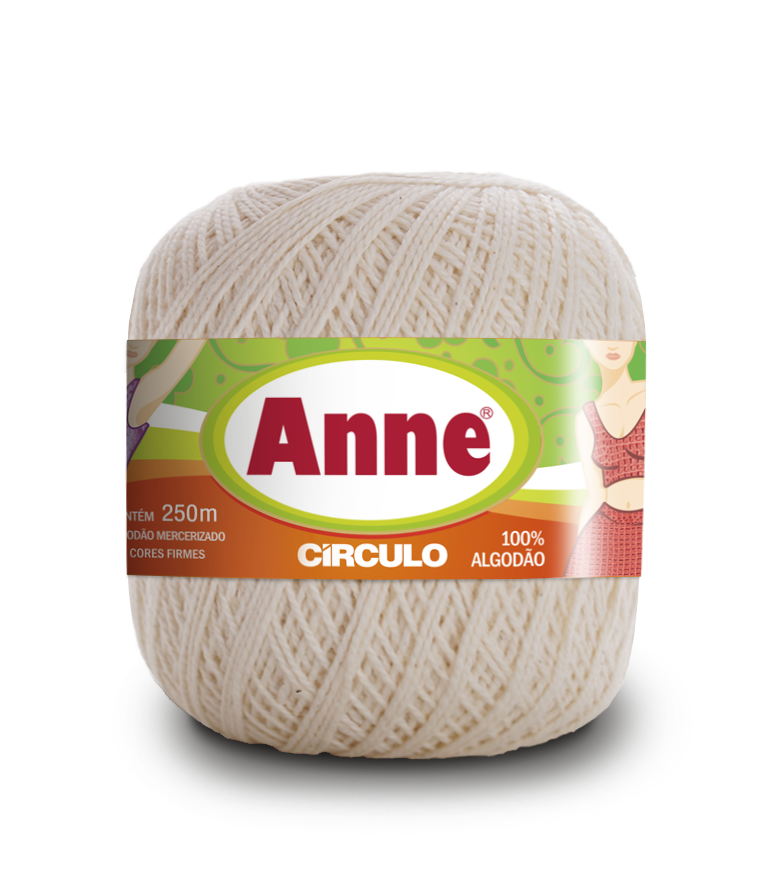 Circulo ANNE Cotton Yarn in crafting action.