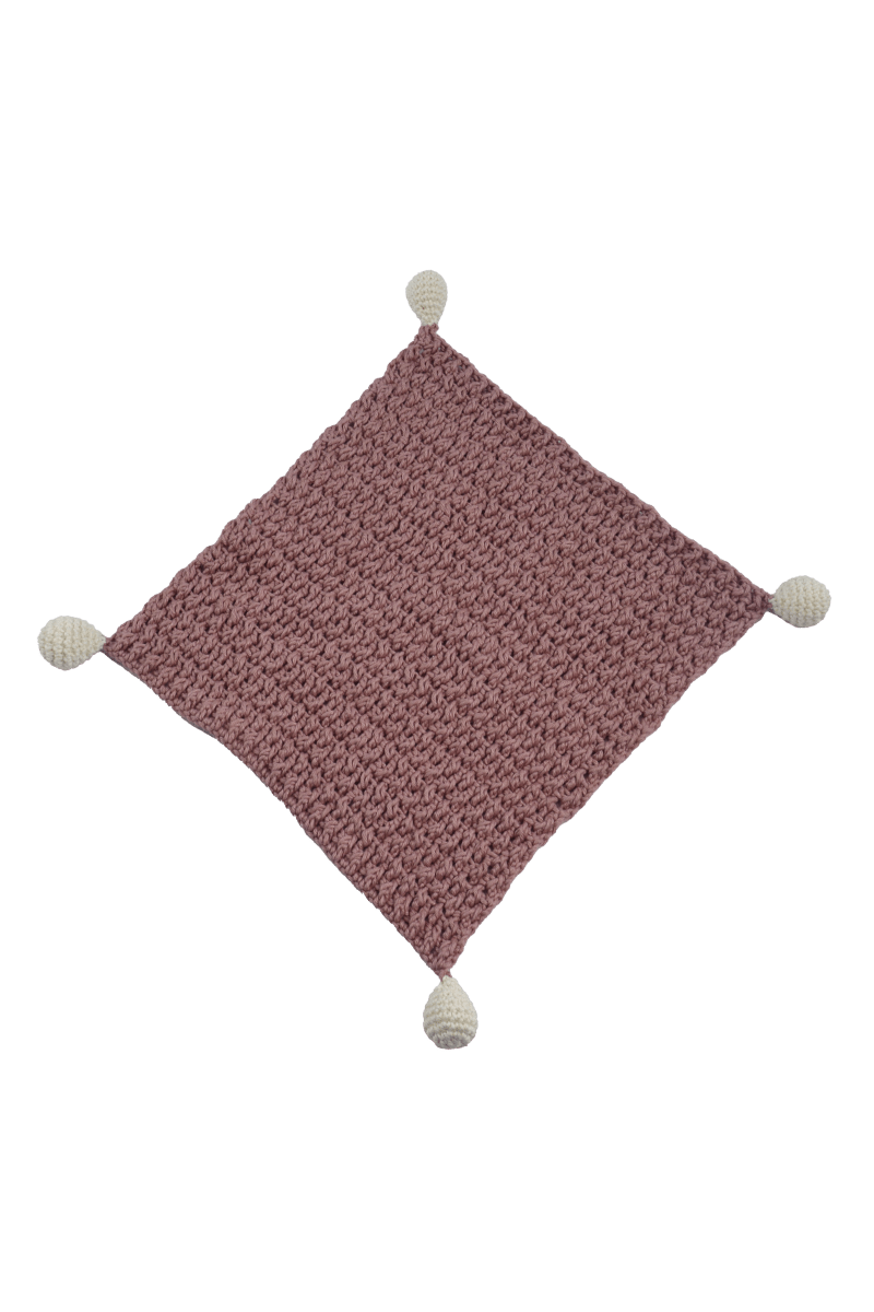 Circulo Amigurumi Crochet Kit - Lovey Blanket - All Included, Easy Instructions - Crochet Set for Intermediate - Animal Crochet Kit, Premium Amigurumi Yarn for Crocheting - Bunny - Leo Hobby