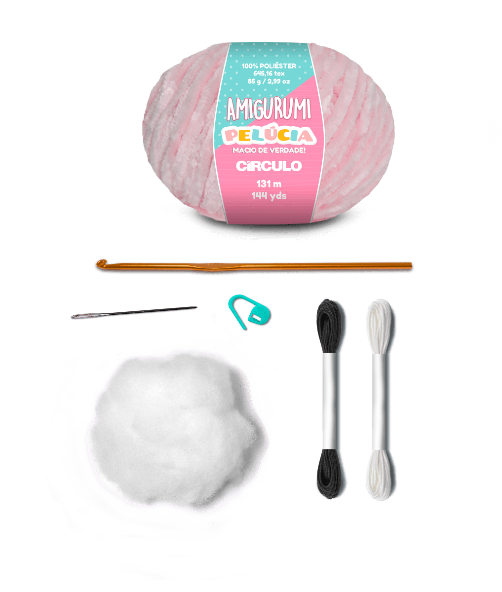 Circulo Amigurumi Kit Plush Teddy Collection - Sweetie - Leo Hobby