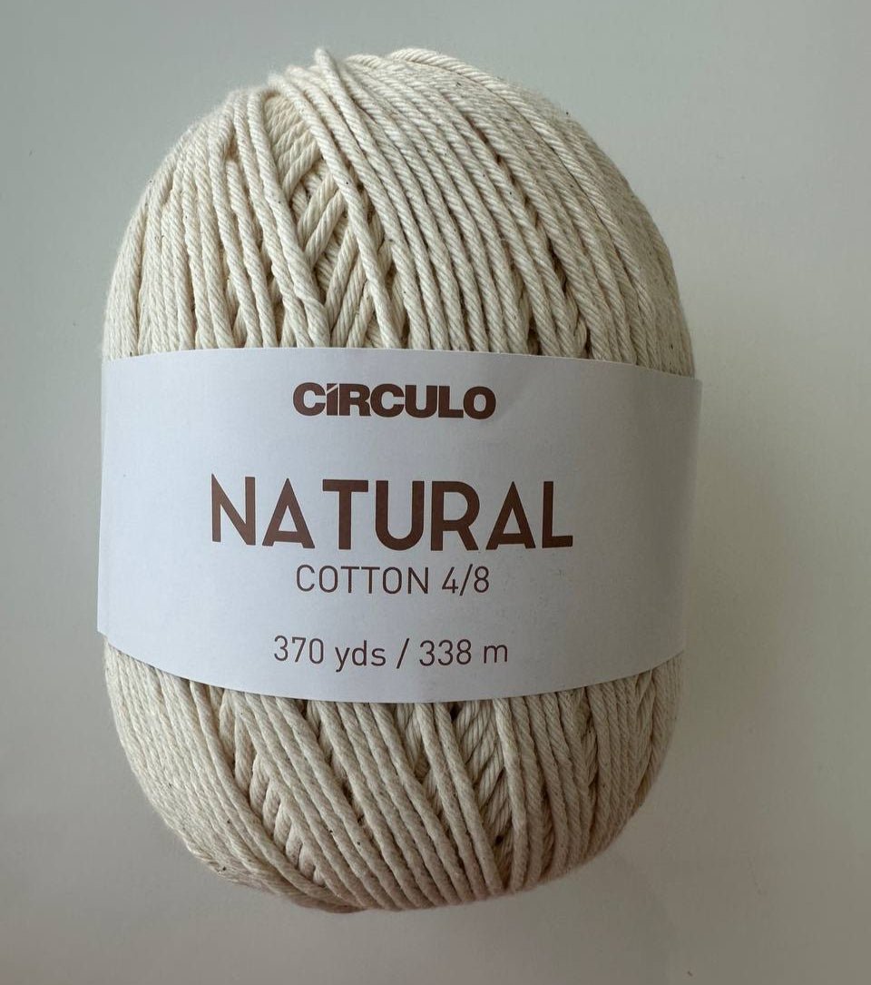 Circulo Barroco / Circulo Natural Cotton Yarn, 400g - Leo Hobby Marketplace