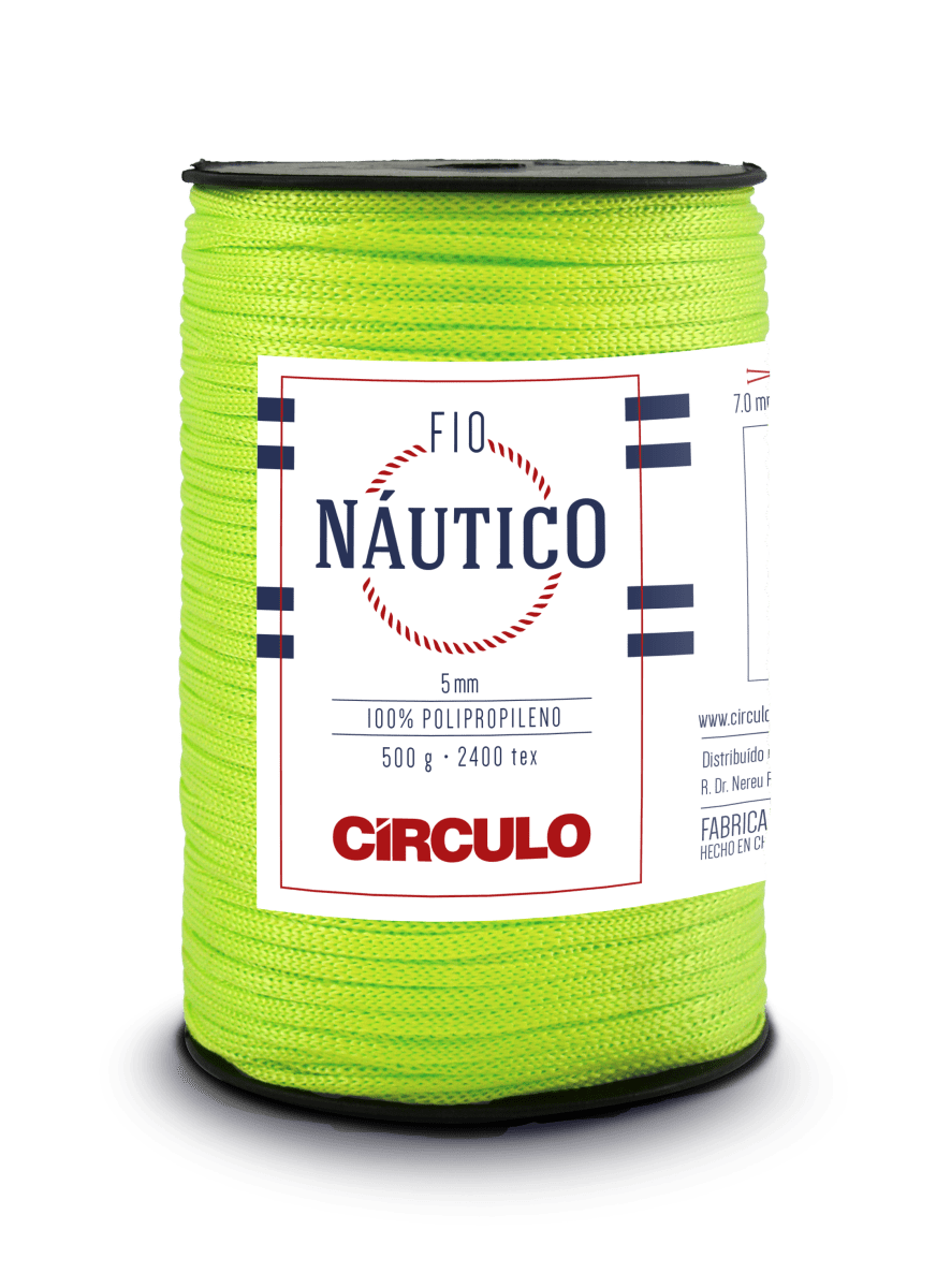 Circulo Fio Nautico 5mm Yarn for Crocheting 208m/500g - Leo Hobby