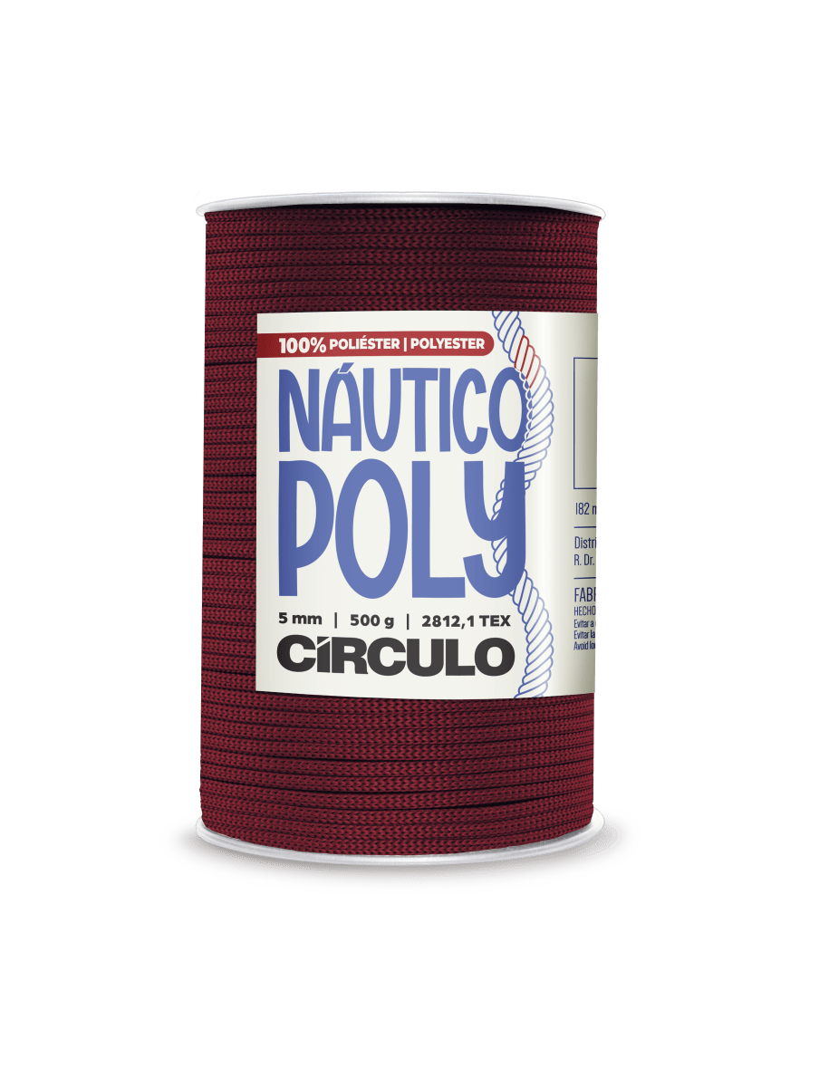 Circulo Fio Náutico Poly 5 mm – Premium Cord Yarn for Bags & Macramé - Leo Hobby