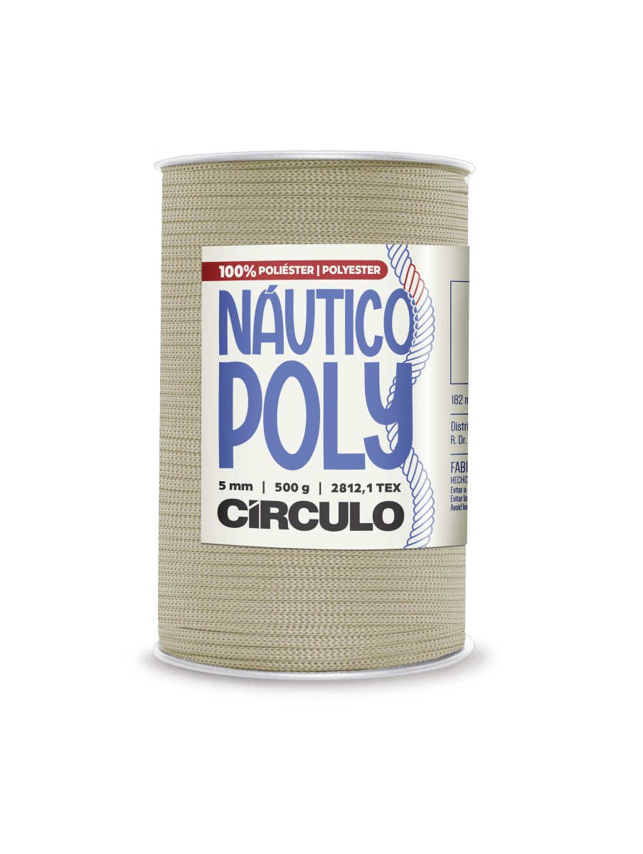Circulo Fio Náutico Poly 5 mm – Premium Cord Yarn for Bags & Macramé - Leo Hobby