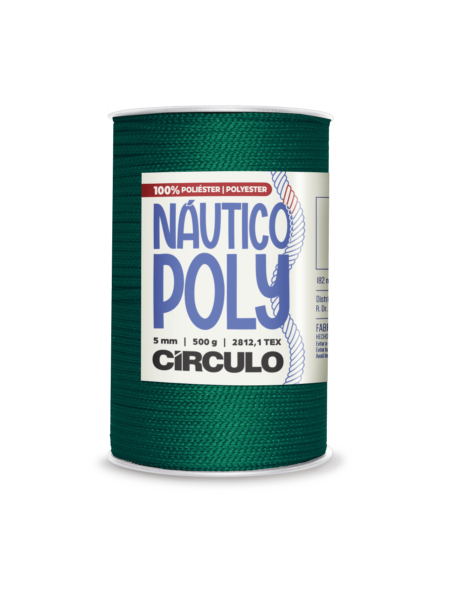 Circulo Fio Náutico Poly 5 mm – Premium Cord Yarn for Bags & Macramé - Leo Hobby