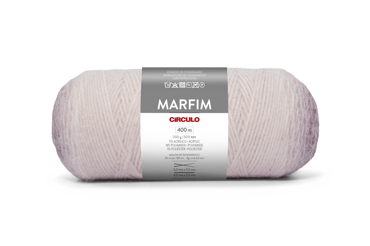 Círculo Marfim - Soft Gradient Yarn with Cashmere Touch (200g) - Leo Hobby