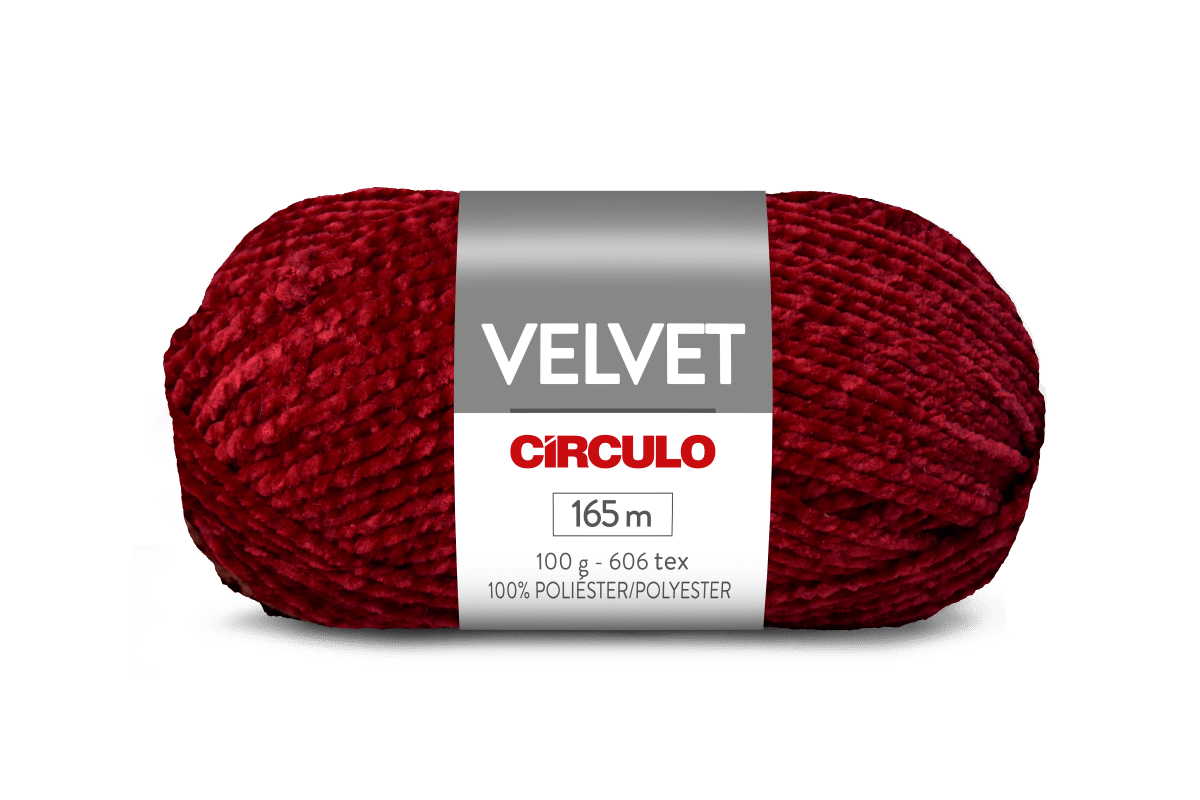 Círculo Velvet – Ultra - Soft Velvety Texture Yarn (100g) - Leo Hobby
