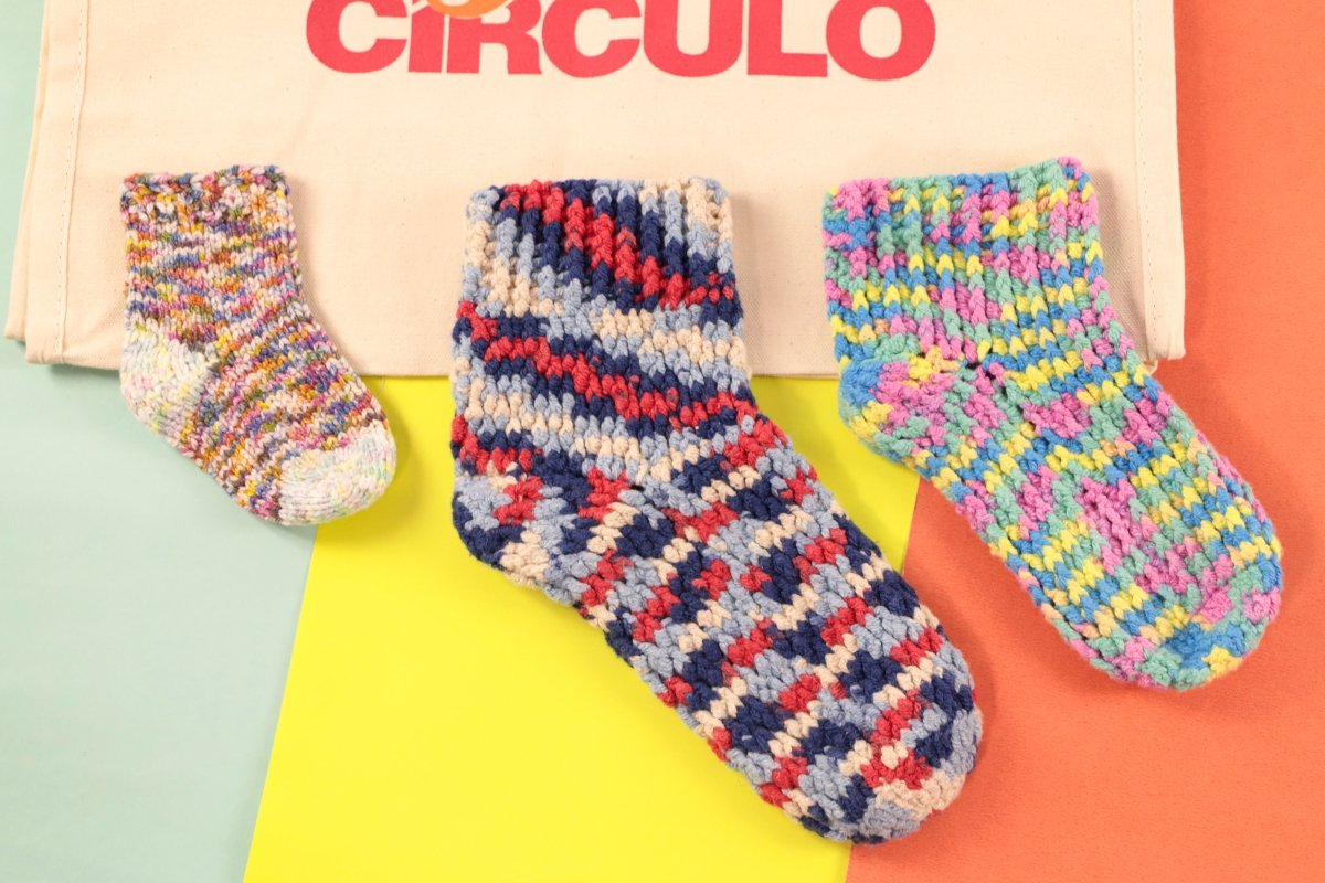 Let It Sock! – Circulo Sock Yarn Kit (94% Brazilian Cotton, 6% Elastane) - Leo Hobby Marketplace