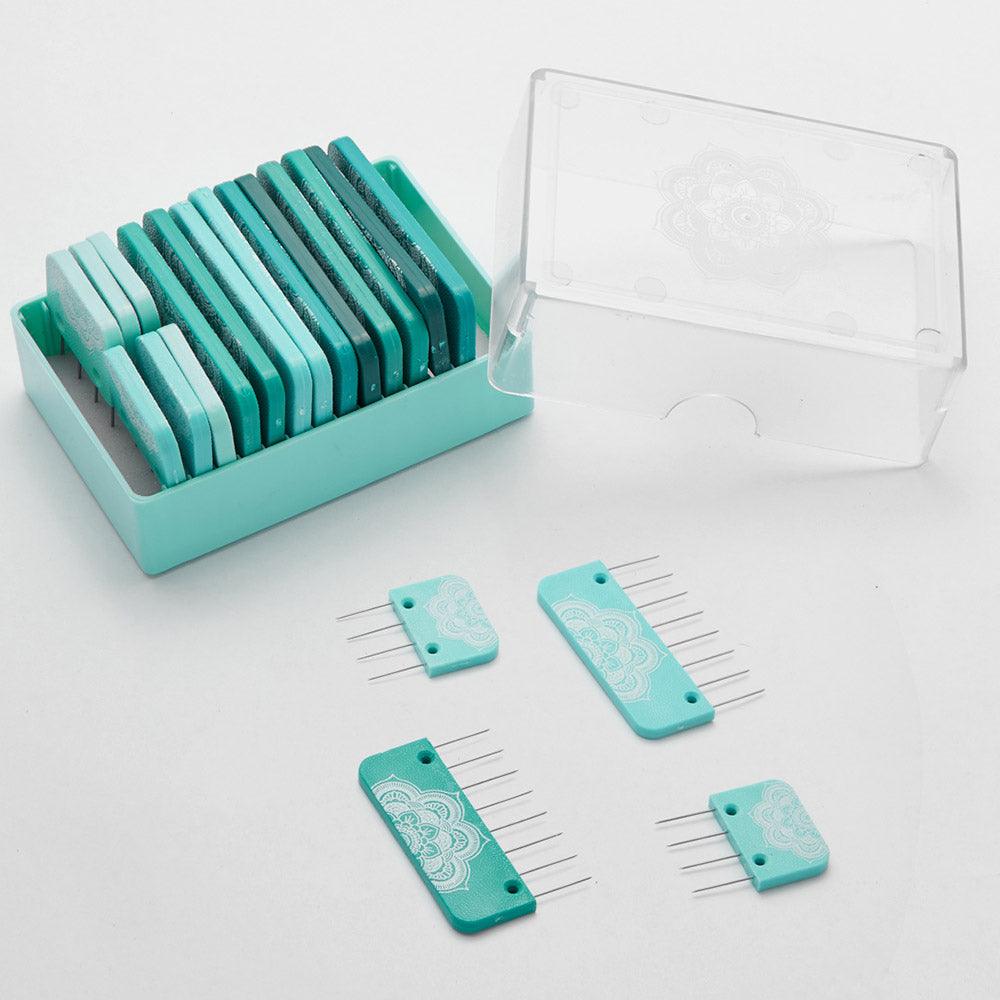 Mindful Collection knit blockers by KnitPro, sleek and sturdy.