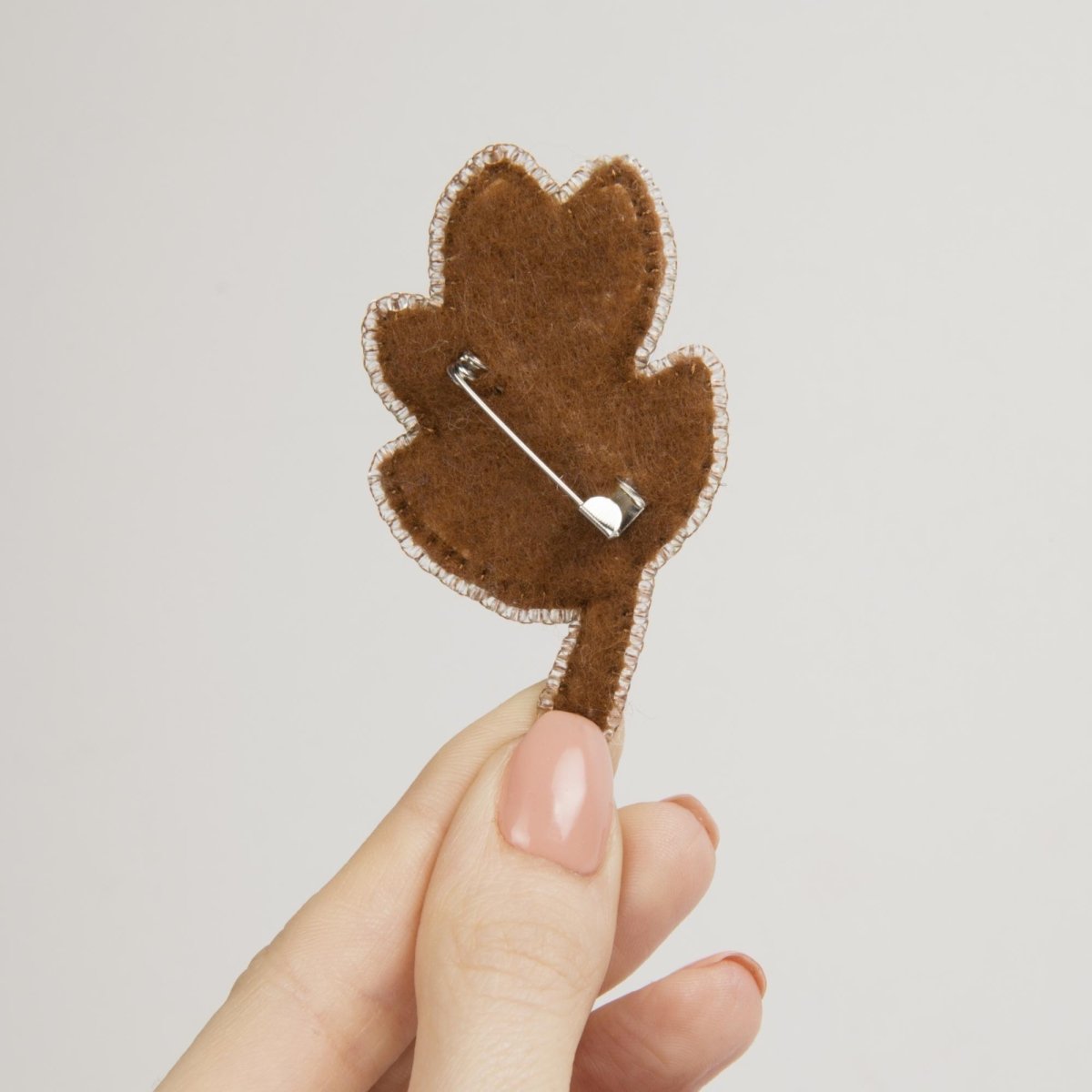 Beadwork kit for a detailed Crystal Art Olives brooch