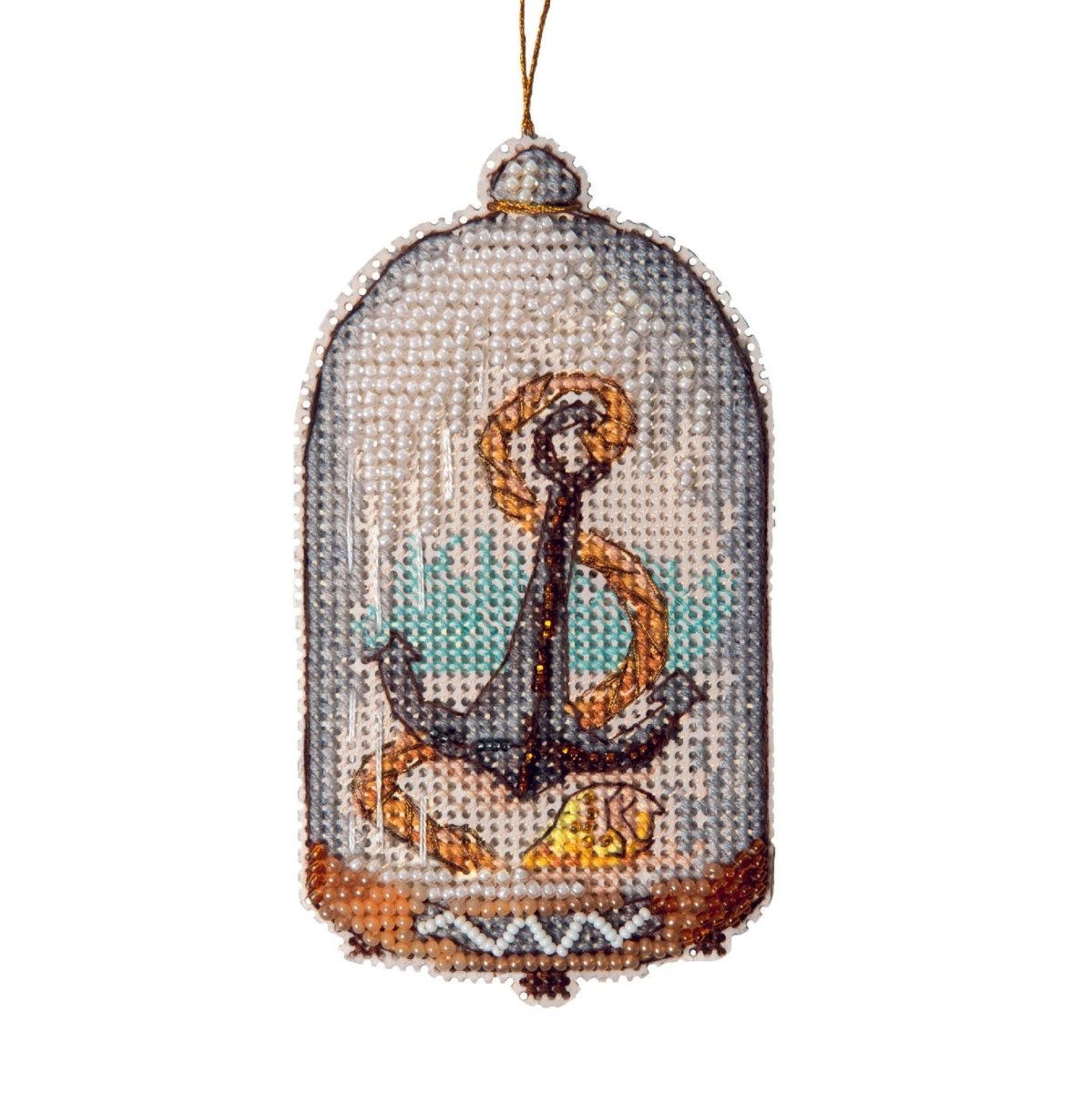 Counted cross stitch In Search of Treasures, Crystal Art.