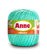 Crafting with Circulo ANNE Cotton Yarn on display.