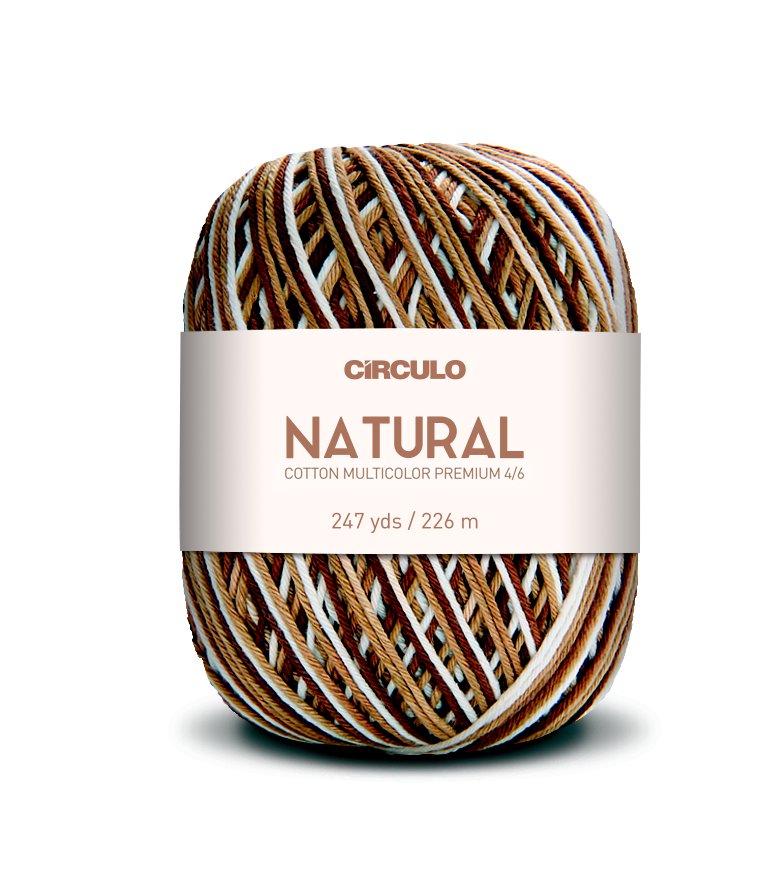 Circulo Barroco Multicolor Premium Cotton Yarn for Crochet and Knitting
