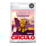 Circulo Amigurumi Kit Baby Dinos Collection - Crochet Kit - Triceratops - Leo Hobby