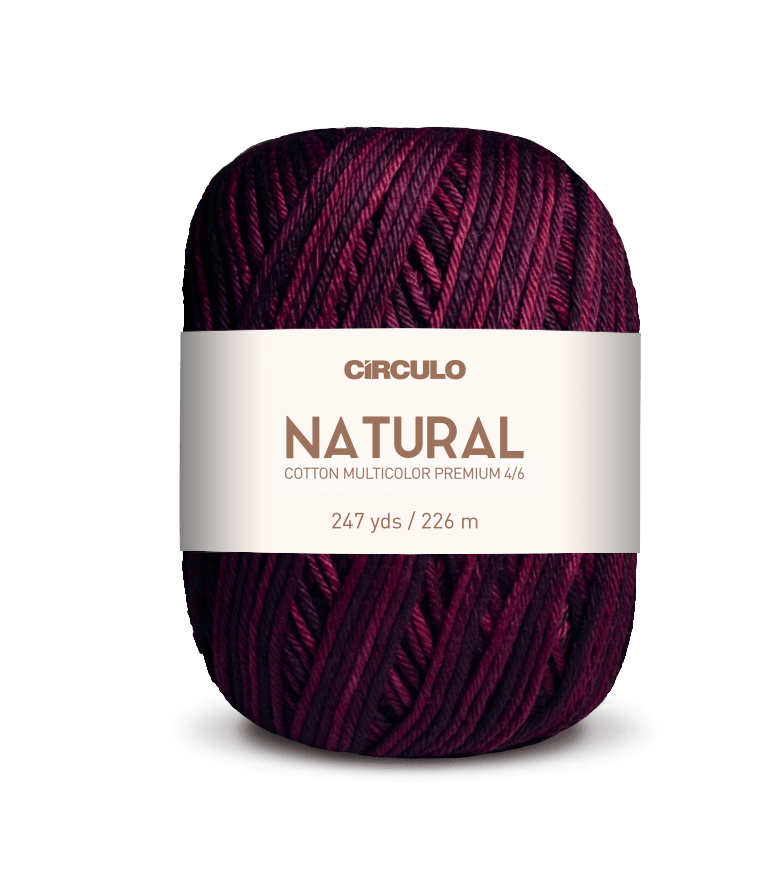 Circulo Barroco Multicolor Premium 4/6, 100% Cotton Yarn for Crochet and Knitting, 226m/200g - Leo Hobby Marketplace