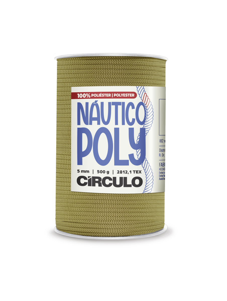 Circulo Fio Náutico Poly 5 mm – Premium Cord Yarn for Bags & Macramé - Leo Hobby