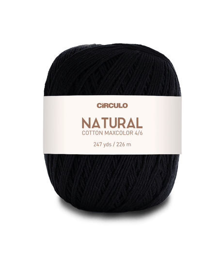 Circulo Natural Cotton Maxcolor (Barroco) 4/6 100% Cotton Yarn for Crochet and Knitting, 226m/200g - Leo Hobby Marketplace