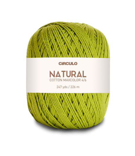 Circulo Natural Cotton Maxcolor (Barroco) 4/6 100% Cotton Yarn for Crochet and Knitting, 226m/200g - Leo Hobby Marketplace