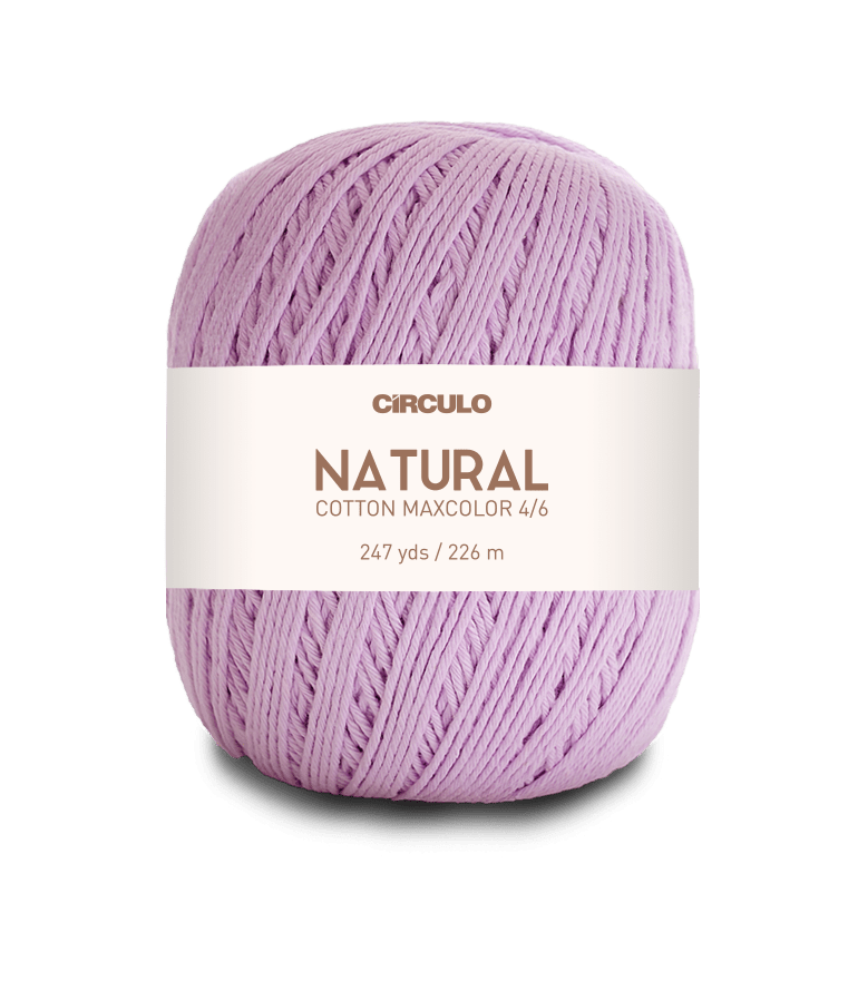 Circulo Natural Cotton Maxcolor (Barroco) 4/6 100% Cotton Yarn for Crochet and Knitting, 226m/200g - Leo Hobby Marketplace