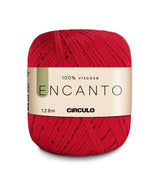 Close-up of glossy Circulo Encanto Viscose Yarn.