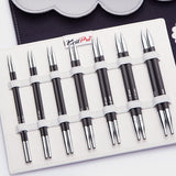 Karbonz Deluxe Interchangeable Needles by KnitPro.
