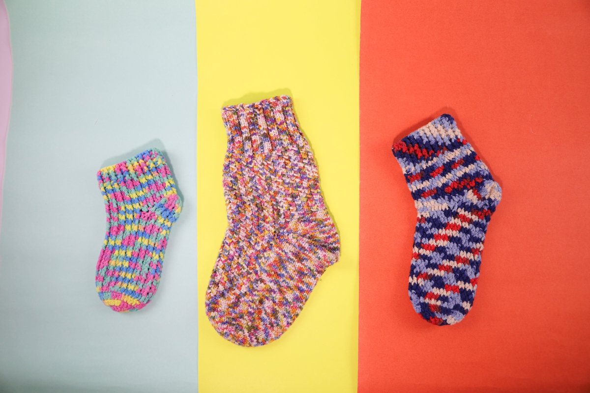 Let It Sock! – Circulo Sock Yarn Kit (94% Brazilian Cotton, 6% Elastane) - Leo Hobby Marketplace