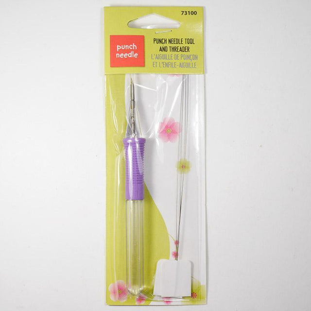Precision punch needle tool and handy threader, Dimensions.